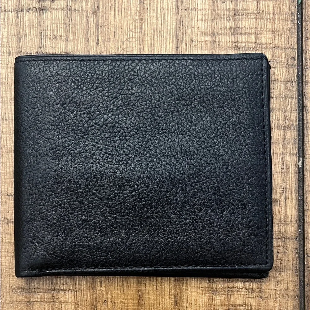 Old Navy Black Leather Wallet